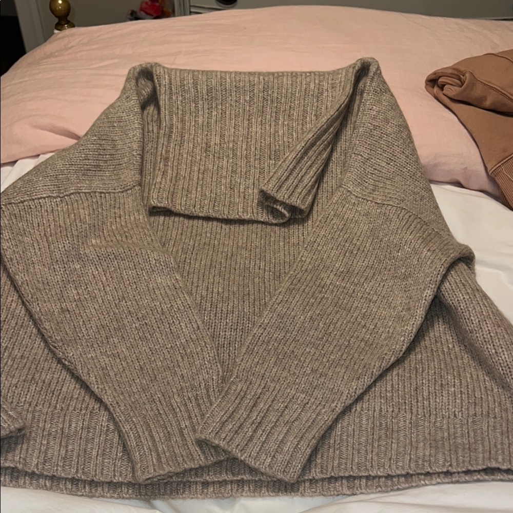 Jenni Kayne Alpaca Cocoon Turtleneck - Size XL